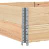 Pallet Collars 2 pcs 150x100 cm Solid Wood Pine - Hipomarket