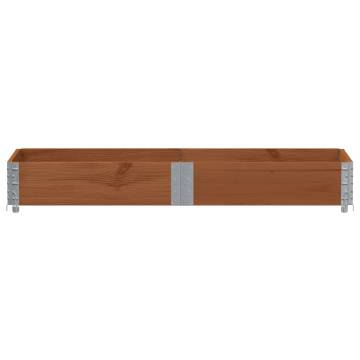 Pallet Collar Brown 150x50 cm | Solid Pine - HipoMarket