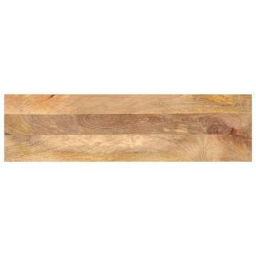 Rectangular Solid Wood Mango Table Top 110x20x2.5 cm