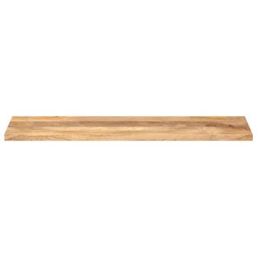 Rectangular Solid Wood Mango Table Top 110x20x2.5 cm