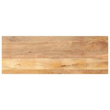 Solid Mango Wood Table Top 160x50cm - Rustic Design