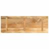 Solid Mango Wood Table Top 160x50cm - Rustic Design