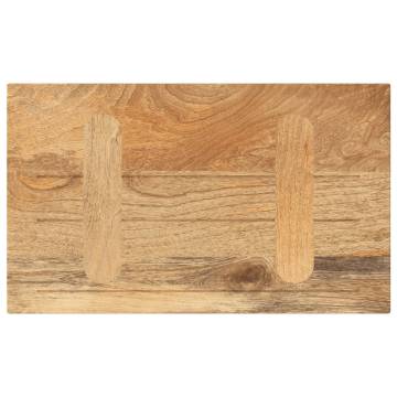 Rectangular Solid Mango Wood Table Top 60x30 cm | HipoMarket