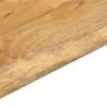 Rectangular Solid Wood Mango Table Top - 50x20 cm | Hipo Market