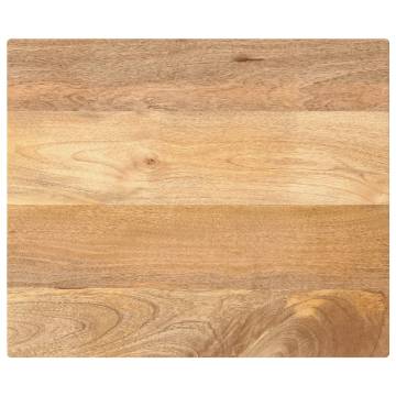 Table Top 60x50 cm – Solid Wood Mango for Rustic Elegance