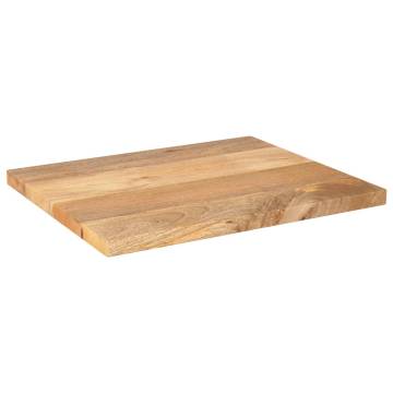 Table Top 60x50 cm – Solid Wood Mango for Rustic Elegance