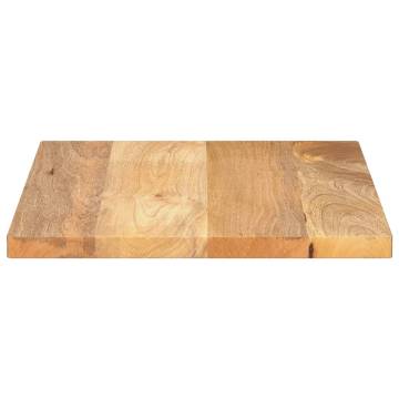 Table Top 60x50 cm – Solid Wood Mango for Rustic Elegance