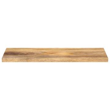 Rectangular Solid Wood Mango Table Top 80x30x3.8 cm