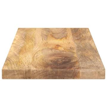 Rectangular Solid Wood Mango Table Top 80x30x3.8 cm