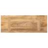 Rectangular Solid Wood Mango Table Top 80x30x3.8 cm