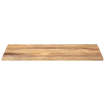 Rectangular Solid Wood Mango Table Top - 110x70 cm