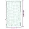 Trailer Net with Elastic Rope Green 2.5x1.5 m - HipoMarket