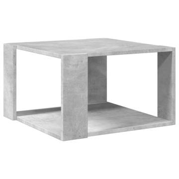 Concrete Grey Coffee Table - Stylish & Functional Design