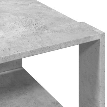 Concrete Grey Coffee Table - Stylish & Functional Design