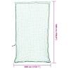 Trailer Net with Elastic Rope Green 5x3m - Hipo Market