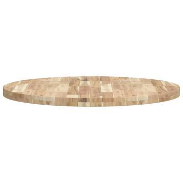 Round Solid Wood Acacia Table Top Ø90x4 cm | HipoMarket