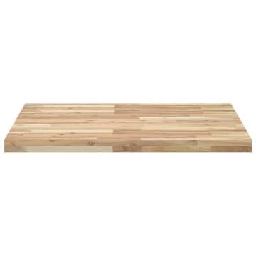 Table Top Square 80x80cm Solid Wood Acacia - Durable & Elegant