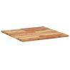 Square Solid Wood Acacia Table Top 70x70 cm - Durable & Stylish