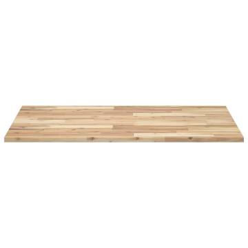 Table Top Rectangular 100x70x2 cm - Solid Acacia Wood