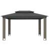 Gazebo with Double Roof Anthracite 3.94x2.96m - Durable & Stylish