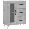 Highboard Concrete Grey - Stylish Storage Solution | HipoMarket