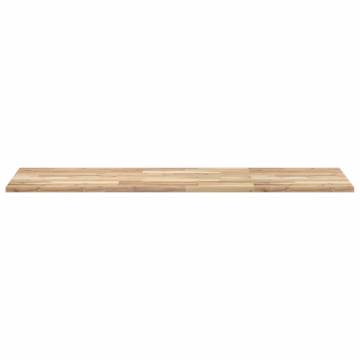 Table Top Rectangular 140x50 cm - Solid Acacia Wood