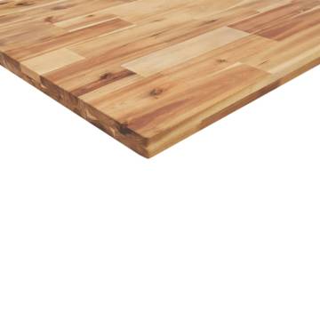 Table Top Square 80x80 cm Solid Wood Acacia - HipoMarket