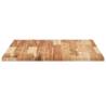 Table Top Rectangular 100x60 cm - Solid Wood Acacia | Hipomarket