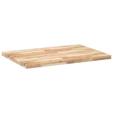 Table Top Rectangular 80x70 cm - Solid Wood Acacia | HipoMarket