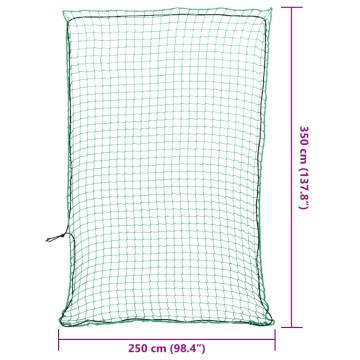 Trailer Net with Elastic Rope Green 3.5x2.5 m | Hipomarket