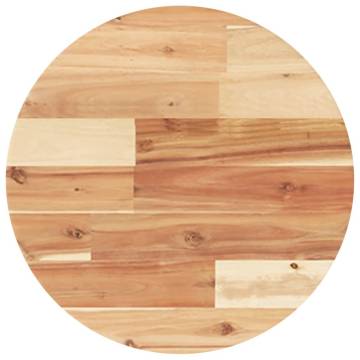 Table Top Round Ø40x4 cm Solid Wood Acacia | HipoMarket