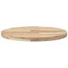 Table Top Round Ø70x4 cm Solid Wood Acacia - HipoMarket