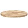 Table Top Round Ø70x4 cm Solid Wood Acacia - HipoMarket