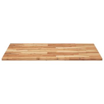 Solid Wood Acacia Table Top 100x80 cm | HipoMarket