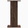 Stylish Brown Oak Speaker Stands - Durable & Stable - 2 pcs