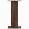 Stylish Brown Oak Speaker Stands - Durable & Stable - 2 pcs