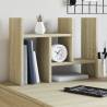  Desk Organiser Sonoma Oak 34.5x15.5x35.5 cm Engineered wood Colour sonoma oak Size 34.5 x 15.5 x 35.5 cm 