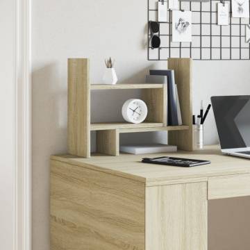 Desk Organiser Sonoma Oak - Stylish & Compact Storage Solution