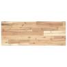 Floating Shelf 100x30 cm Untreated Solid Acacia Wood | HipoMarket