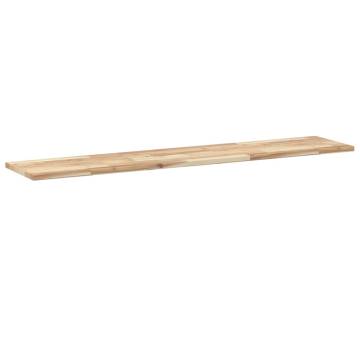 Floating Shelves 2 pcs - Solid Acacia Wood - 120x30x2 cm