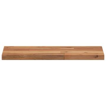 Oil Finished Solid Wood Floating Shelf 60x20x2 cm | HipoMarket