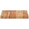 Oil Finished Solid Wood Floating Shelf 60x20x2 cm | HipoMarket