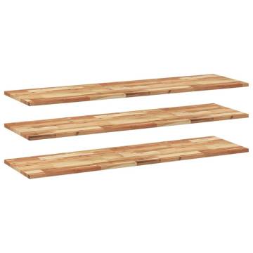 Floating Shelves 3 pcs | Solid Acacia Wood - HipoMarket