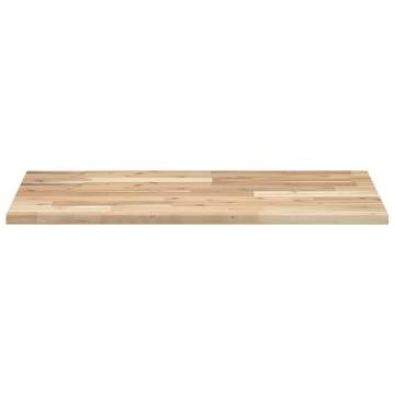 Untreated Solid Wood Acacia Desk Top - 100x50 cm | HipoMarket