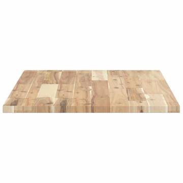 Untreated Solid Wood Acacia Desk Top - 100x50 cm | HipoMarket