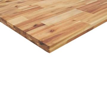 Solid Acacia Desk Top 100x60cm - Oil Finished & Durable