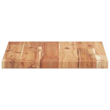 Table Top Rectangular 60x30 cm - Solid Acacia Wood