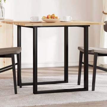 Solid Wood Acacia Table Top 90x90 cm - Durable & Stylish