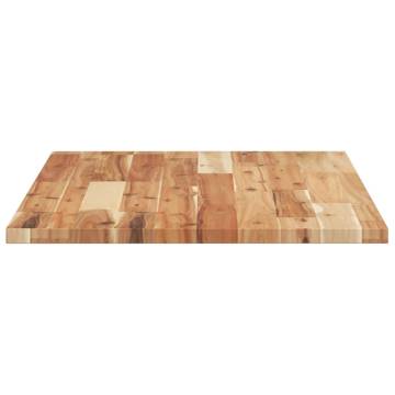 Table Top Rectangular 80x50 cm | Solid Wood Acacia | HipoMarket