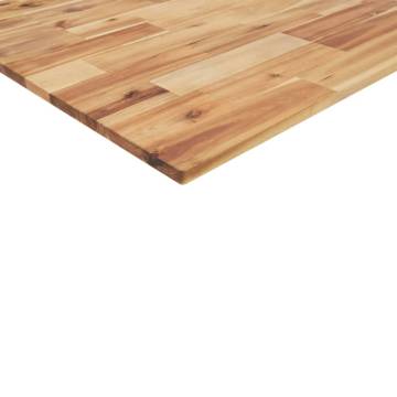 Table Top Rectangular 80x50 cm | Solid Wood Acacia | HipoMarket